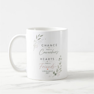 Personalized Retirement Coworker Friendship Gift Coffee Mug