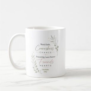 Personalized Retirement Friendship Gift Coffee Mug