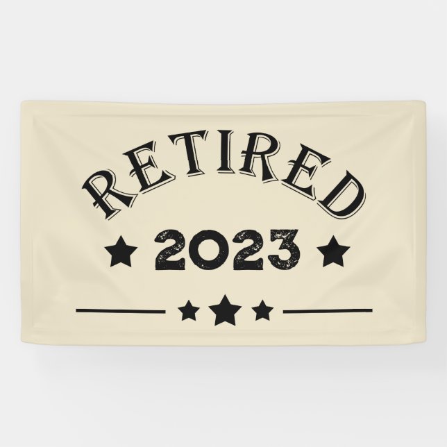 Personalized retirement gift idea banner (Horizontal)
