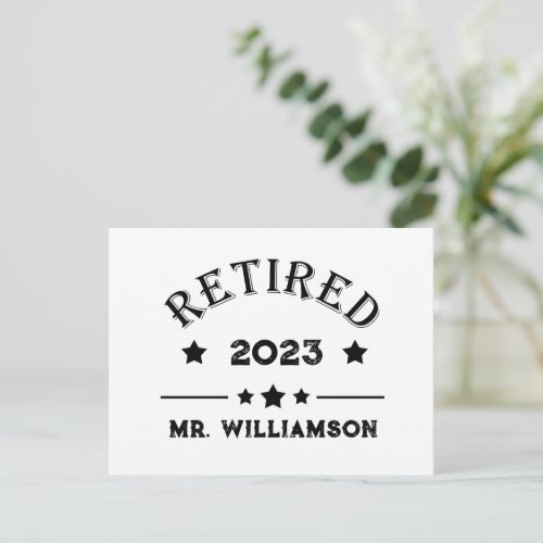 Personalized retirement gift idea