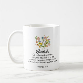 Personalized retirement gift Mug
