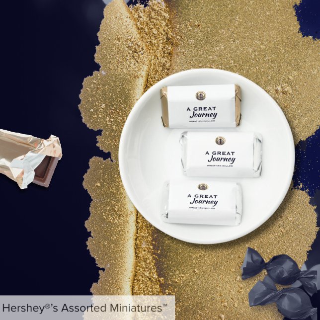 Personalized Retirement Party Hershey's Miniatures (Creator Uploaded)