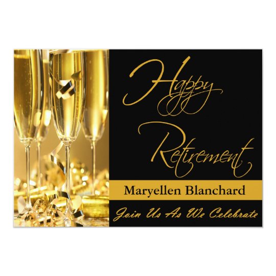 personalized retirement party invitation zazzle com invitation for retirement