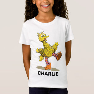 Personalized Retro Art Big Bird T-Shirt