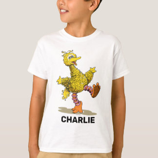 Personalized Retro Art Big Bird T-Shirt