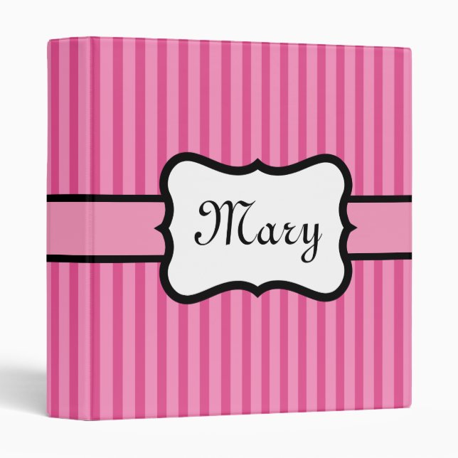 Personalized Retro Binder (Front/Spine)