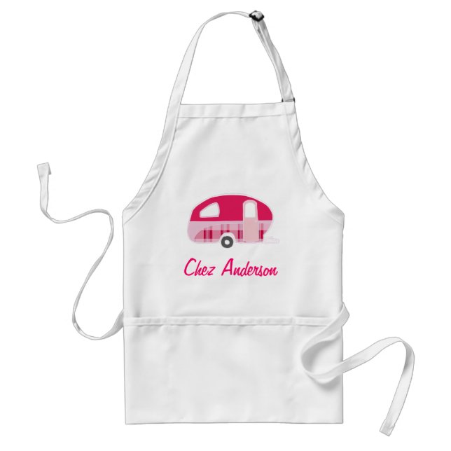 Personalized Retro Caravan Aprons (Front)