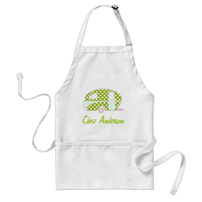 Personalized Retro Caravan Aprons (Front)