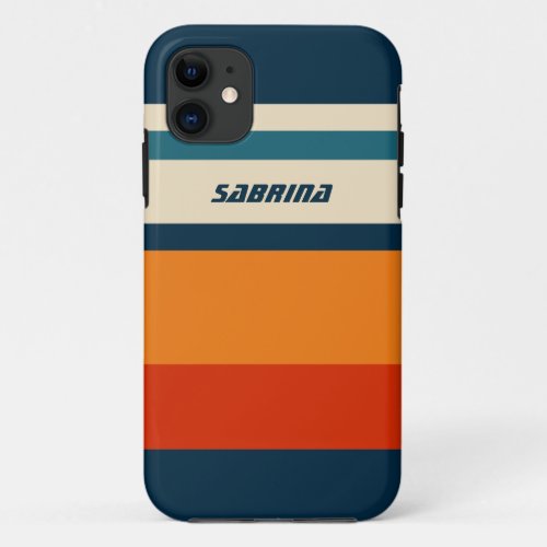 Personalized Retro  iPhone 11 Case