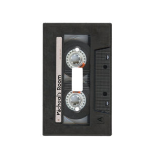 Personalized Retro Cassette Mix-Tape Light Switch Cover