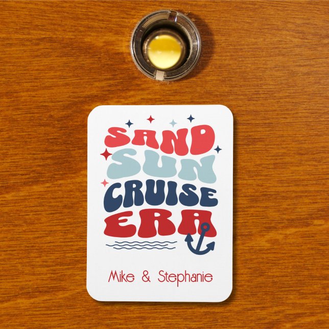 Personalized Retro Cruise Family Name Magnet (Creator Uploaded)