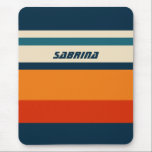 Personalized Retro Mouse Pad<br><div class="desc">Imprint your name or initials on these accessories to infuse your devices and workspace with a touch of vintage charm and personalization. Drawing inspiration from classic eras, our collection showcases a carefully curated color palette and premium materials to ensure your devices are not only well-protected from everyday wear and tear...</div>