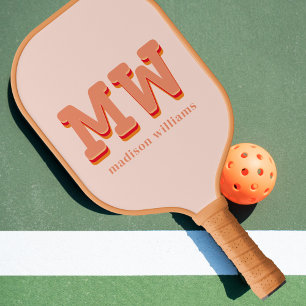 Personalized Retro Pickleball Paddle