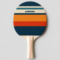 Personalized Retro  Ping Pong Paddle