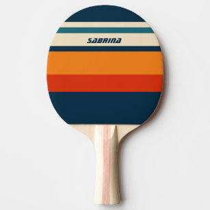 Personalized Retro  Ping Pong Paddle