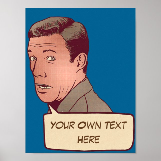 Personalized retro poster (Front)