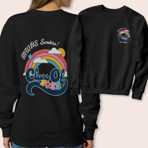 Personalized Retro Senior Class of 2025 Sweatshirt