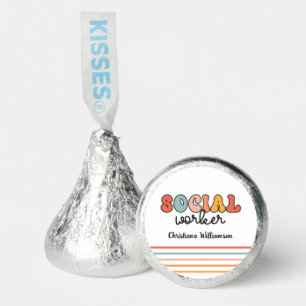 Personalized Retro Social Worker Hershey®'s Kisses®