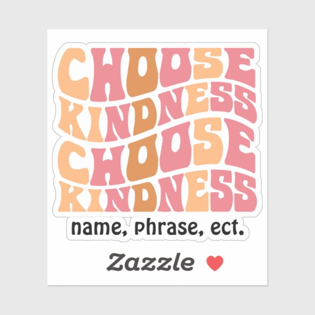 Personalized Retro Sticker (Sheet)