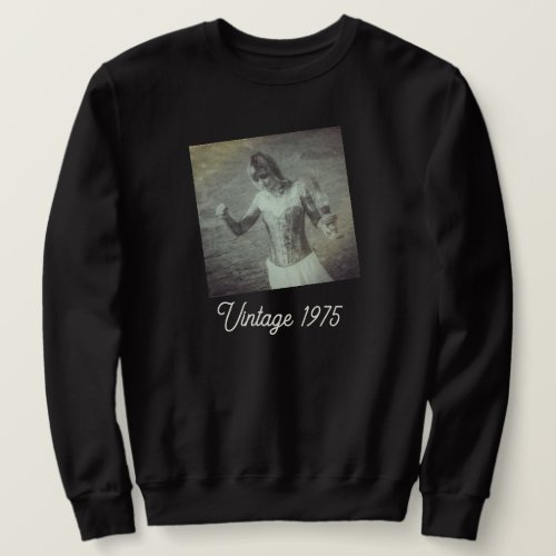 Personalized Retro Style with Custom Year & Text Sweatshirt