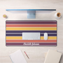 Personalized Retro Sunset Lines