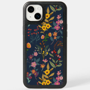 Personalized Retro, Vintage Color Flowers OtterBox iPhone 14 Plus Case