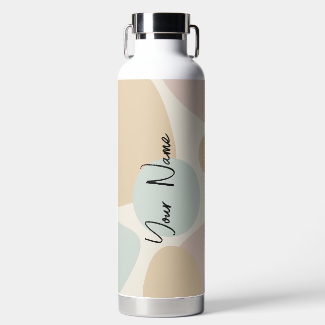 Personalized Retro Water Bottle (Front)