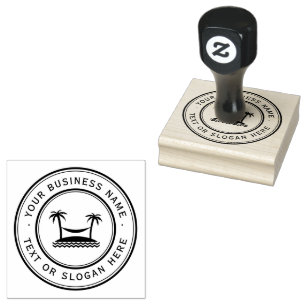 Personalized Return Address Rubber Stamp 