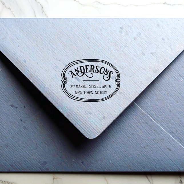 Personalized Return Address Rubber Stamp (Creator Uploaded)