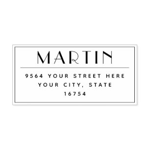 Personalized Return Address Self Ink Stamp