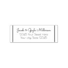 Personalized Return Address Self Ink Stamp