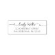 Personalized Return Address Self-Inking Stamp