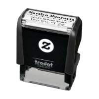 Personalized Return Address Self-inking Stamp