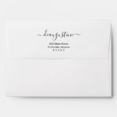 Personalized Return Address Simple Envelope | Zazzle