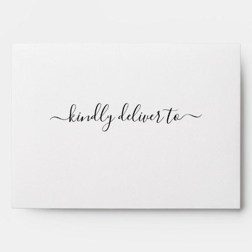 Personalized Return Address Simple Envelope