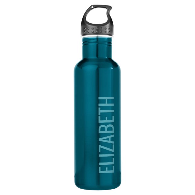 Personalized Reusable Gym Coach Stainless Steel Water Bottle (Front)