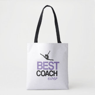 Personalized Rhythmic Gymnastics Coach Tote Bag