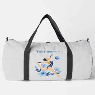 Personalized Rhythmic Gymnastics Duffel Bag