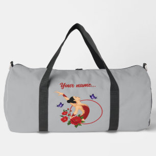 Personalized Rhythmic Gymnastics Duffel Bag