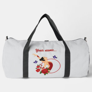 Personalized Rhythmic Gymnastics Duffel Bag