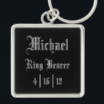 Personalized Ring Bearer Keychain<br><div class="desc">Personalized Ring Bearer Keychain</div>