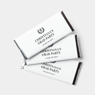 Personalized RN Nursing School Graduation Elegant Hershey Bar Favors