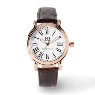 Personalized RN Nursing School Graduation Elegant Watch