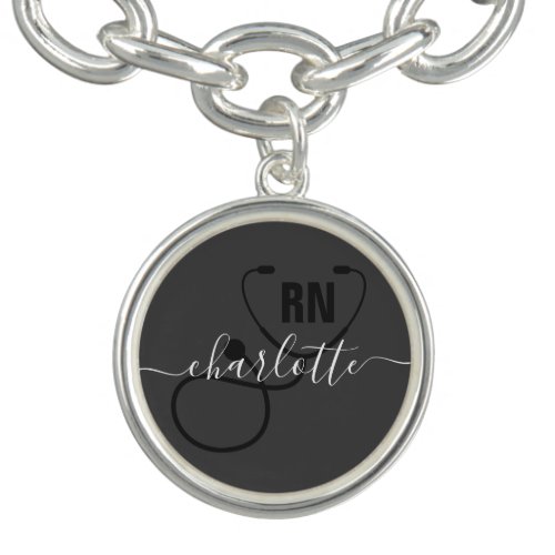 Personalized RN Registered Nurse Graduation Bracelet