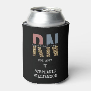 Personalized RN Registered Nurse Graduation Can Cooler