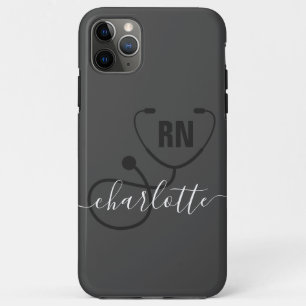 Personalized RN Registered Nurse Graduation iPhone 11 Pro Max Case
