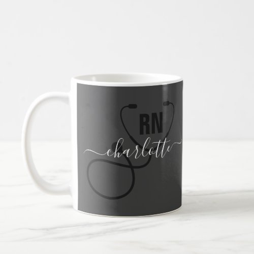 Personalized RN Registered Nurse Graduation Coffee Mug