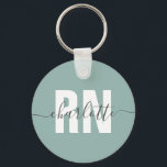 Personalized RN Registered Nurse Graduation Gifts Keychain<br><div class="desc">Personalized RN Registered Nurse Graduation Gifts - This personalized nurse design makes a great gift for every RN Registered Nurse!</div>