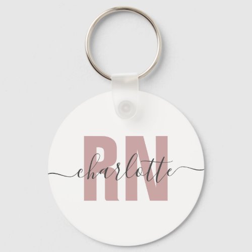 Personalized RN Registered Nurse Graduation Gifts Keychain