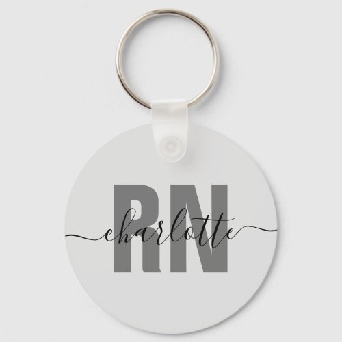 Personalized RN Registered Nurse Graduation Gifts Keychain